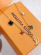 Louis Vuitton colorful pendant necklace-2