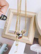 Louis Vuitton Mickey necklace-4