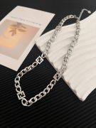 Large Fendi chain necklace-7