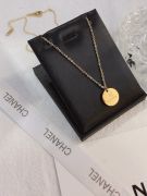 Chanel Circle Logo Necklace-6