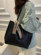 Beige hand bag and shoulder bag-1