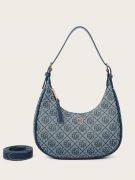 Blue baguette bag-2