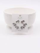 Butterfly earrings set zircon-5