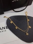 Double layer gold Chanel anklet-6