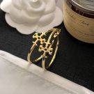 Tory Burch metal large hoop earrings-6