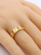 Cartier Lego gold rings free size-6