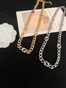 Large Fendi chain necklace-8