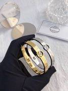 Fendi gold spring bracelet-6