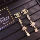 Chanel Logo Pearl Long Earring-7