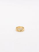 Chanel gold color rings with luxurious design-2