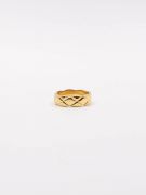 Chanel gold color rings with luxurious design-3