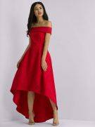 Red Midi Dress-3