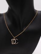Christian Dior Silver Zircon Necklace-5