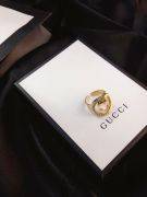 Gucci large gold logo ring-7