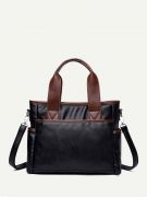 Handbag with large pockets-2