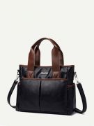 Handbag with large pockets-6
