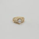 Twins Solitaire Ring-1