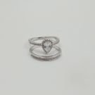 Twins Solitaire Ring-5