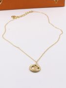 Louis Vuitton necklace with round cubic zirconia-2