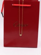 Soft Cartier One Stone Necklace-3