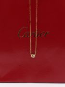 Soft Cartier One Stone Necklace-4