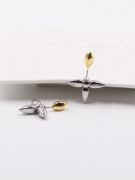 Louis Vuitton rose gold earring-8