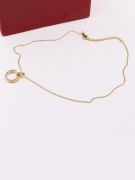 Cartier gold mini stud necklace-1