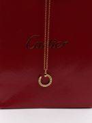 Cartier gold mini stud necklace-2