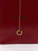 Cartier gold mini stud necklace-3