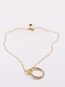 Cartier nail chain, large zircon-2