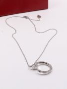 Cartier nail chain, large zircon-4