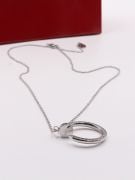 Cartier nail chain, large zircon-5