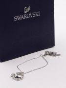 Swarovski silver necklace-3