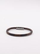 Louis Vuitton brown leather bracelets-3