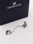 Swarovski silver necklace-5