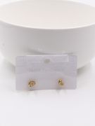 Tory Burch small crystal round earrings-3
