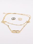 Dior two-layer gold set-1