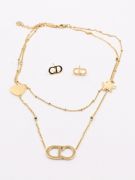 Dior two-layer gold set-3