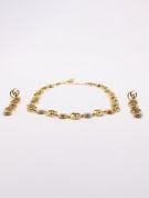 Gucci set of golden colored stones-2