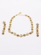 Gucci set of golden colored stones-3