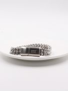 Mont Blanc silver metal bracelets for men-3