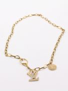 Louis Vuitton chain necklace-1