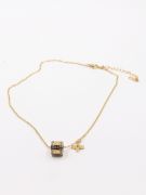 A cylindrical Louis Vuitton necklace-2