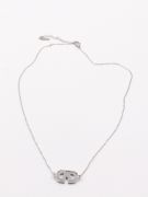 Valentino Zircon Metal Necklace-2