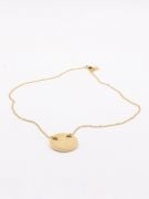 Gucci soft golden round necklace-2