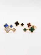 Van Cleef ring with two colored stones-2