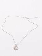 Fendi soft round zircon necklace-1