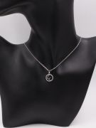 Fendi soft round zircon necklace-2