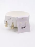 Toss shell black and white earring-8