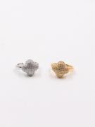 Van Cleef Flower Open Size Ring-1